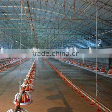 Floor-rearing chicken house