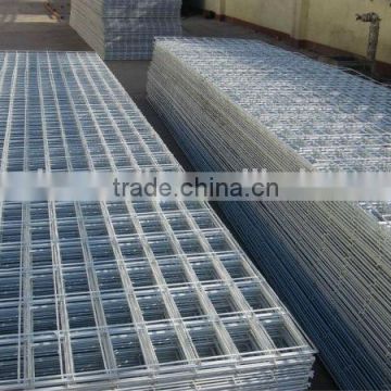 Galvanized welded wire fence panels