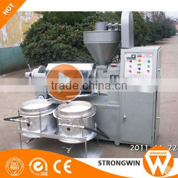 China StrongWin automatic screw oil press machine for sesame oil essence