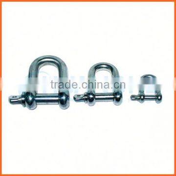 Factory price customized stainless steel 304 long d shackle