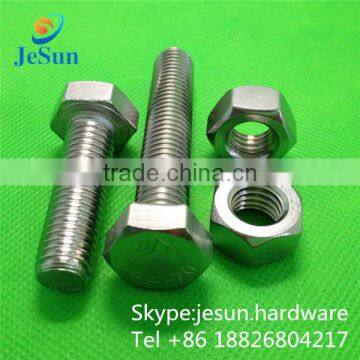 China Supplier Hot Sales China Bolt and Nut,hex Bolt and Nut DIN933 photo-4