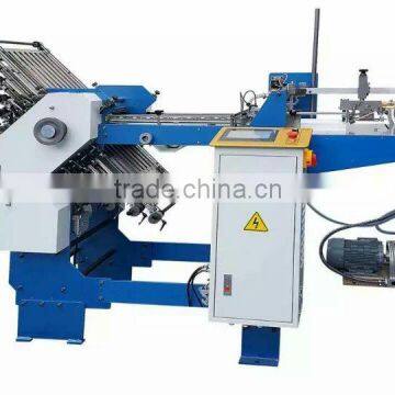 Automatic Folding Machine For Pharmaceutical Instruction, 4 Combs+1 Knife Paper Folding Machine