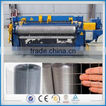 Full automatic spot welding galvanized welded wire mesh machine in roll