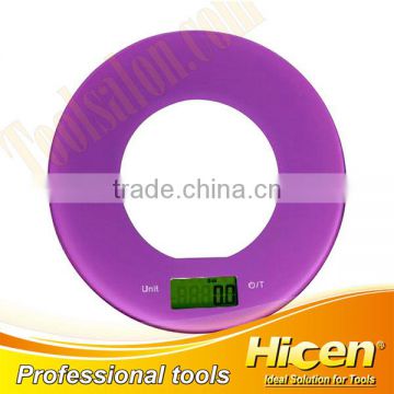 Round Digital Kitchen and Food Scale