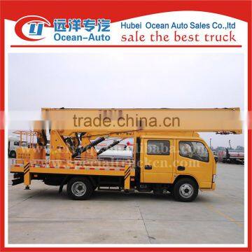 DFAC Double Cab 14-16m High Overhead Working Truck for Sale photo-5