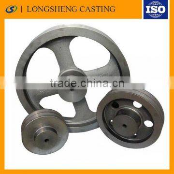 iron cast pulley wheel and elevator belt pulley,conveyor belt pulleys,belt wheel pulley