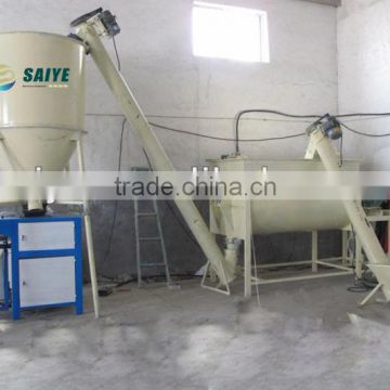 1-1.5t/h Horizontal dry mortar mixer production line