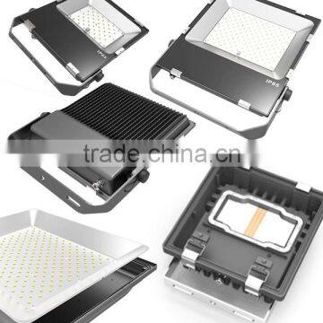 High Quality Ip65 Die Cast Aluminum 10 20 30 50w 80w 100w 150w 200w Slim Mini Led Flood Light Housing photo-3