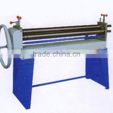 manual 3 roller rolling machine sheet bending machine