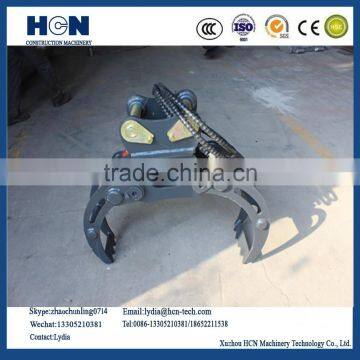 HCN brand HN14 bucket crusher grab for excavator