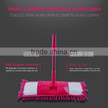 Specialized Production Specialized-usage Chenille Dust Mop With Stainless Steel Handle