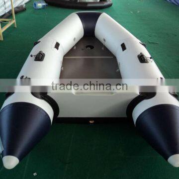 PVC material aluminium floor high-speed inflatable boat