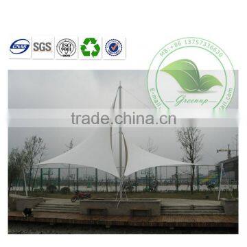 Lager Steel High Quality UV Protection White Tensile Fabric Structure photo-2