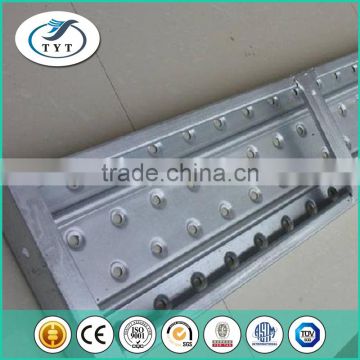 Cuplock Construction Scaffold Perforated Steel Plank With Hook