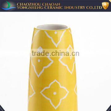 2014 Orange Round Ceramic Decorative Modern Vases photo-2