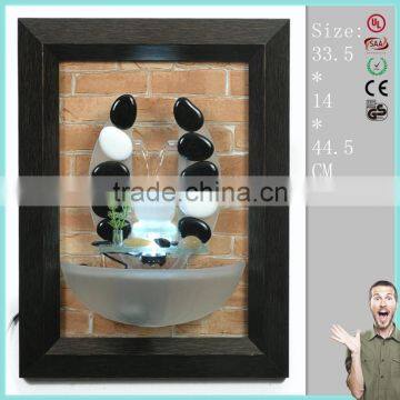 indoor chessman frame fountain for wall decoration