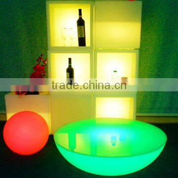 RGB Decorative Color Change Led Furniture /bar Table With Multicolor Change