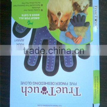 True Touch Deshedding Glove As Seen on TV 2017 Cats and Dogs Bathing Tools photo-2