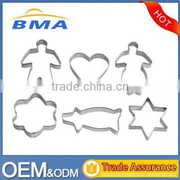 Different Size Heart Shape Cute Cookie Cutter,Stainless Steel Cake Cutter photo-2