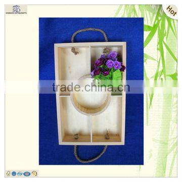 Fascinating Modern Design Drink Wine Use Pine Wooden Tray photo-6