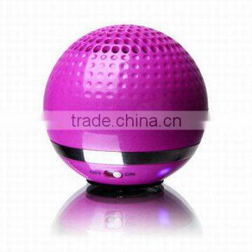 Golf ball shape cute mini bluetooth speaker wireless bluetooth speaker