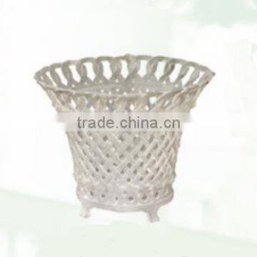 Trade Assurance Garden Cast Iron Antique Flower Basket photo-4