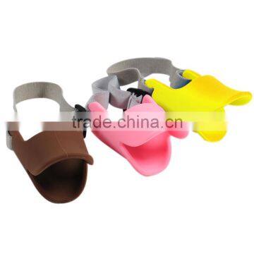 Pet Training Product Silicone Duckbill Cover Prevent Barkand Bite Toe Clip photo-2