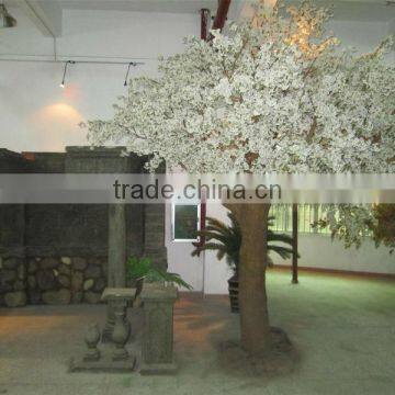 Factory Price Hot Sale Fiberglass White Cherry Blossom Tree Artificial Huge Tree photo-4