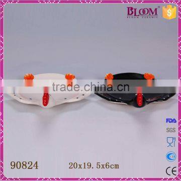 High Quality Hand-painting Ceramic Dishes Plate photo-3