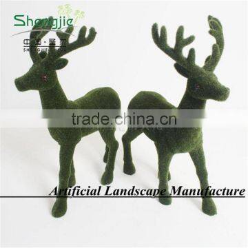 New Style Artificial Topiary Animal for Christmas Day Decoration