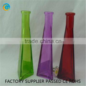 Dark Color Round Antique Glass Vases Home Decorate photo-4