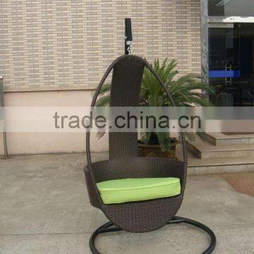 Outdoor Rattan Swing Hanging Chair photo-2