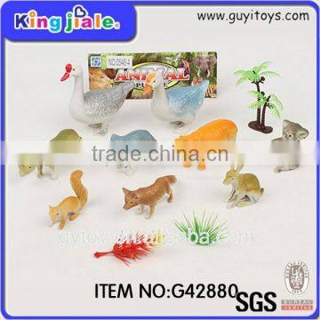 China Manufacturer Durable Zoo Animals Plastic Toy