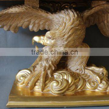 Victorian Reproduction Furniture Carved Eagle Console For Living Room Display photo-3