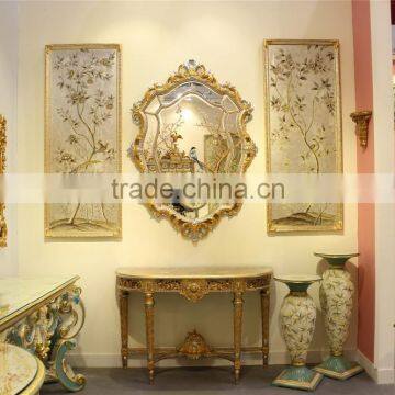 Art Deco Hand Painted Furniture Console Table For Sale photo-4