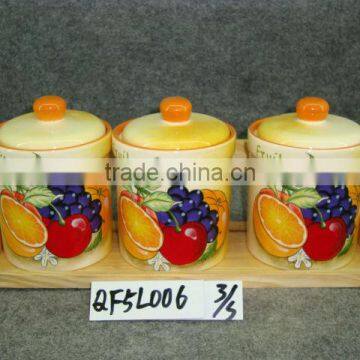 ceramic jar set