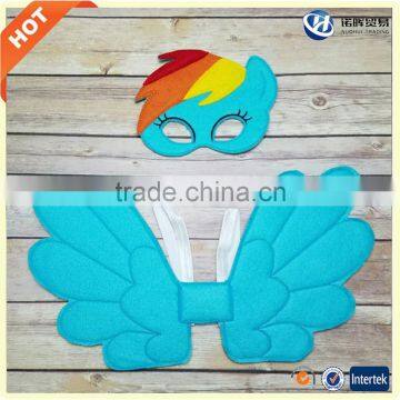 Wholesale Cheap Child Felt Animal Masquerade Party Cosplay Masks in Stock photo-5