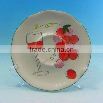 Round Ceramic Fruit tray