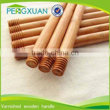 High Quality Eco-friendly Round Eucalyptus Varnished Light Sweep Handle photo-3