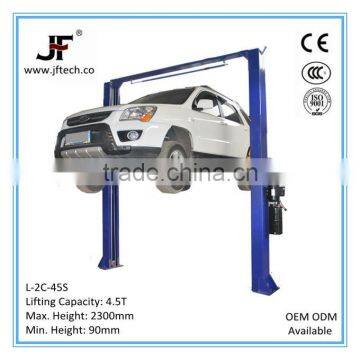 Single Point Lock Double Cylinder Hydraulic 9000 lbs Heavy Duty Car Lift