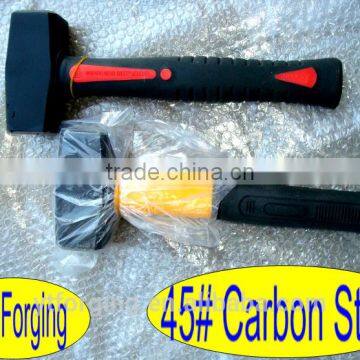 9KG Germany Type Stoning Hammer Fibreglass Handle Export China Hammer Factory