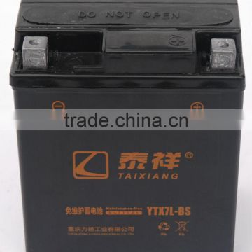 12V 8AH YTX9-BS MF battery for motorcycle