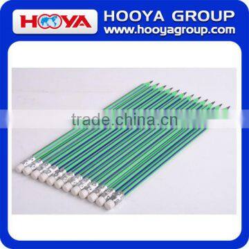 Wholesale Student Black Lead Plastic HB Pencil With Eraser photo-2