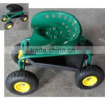 Rolling Garden Work Cart (with Pad)