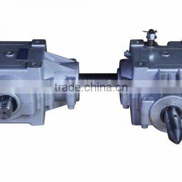 Customized 1.5:1 Ratio Aluminium Agricultural Gearbox