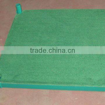 Tool Cart With Carpeted Deck Tray Dolly Pushing Wagon photo-4