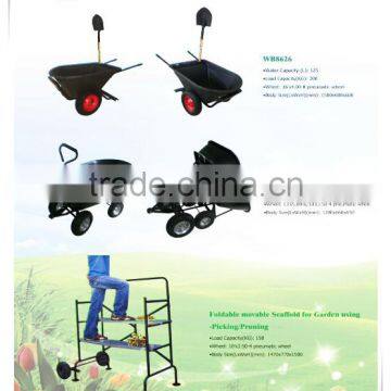 Two Wheel Foldable Moving Scaffolding for Garden Using photo-6