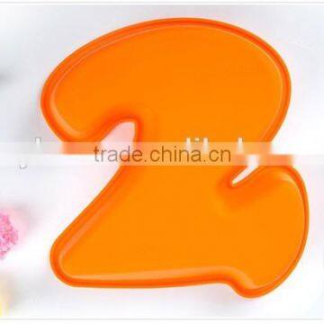 Fashion Chocolate Ice Tray Digital Shape Silicone Cake Mold photo-3