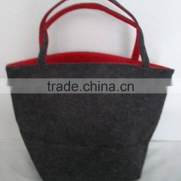 High Quality Custom 100% Wool Felt Tote Bag photo-3