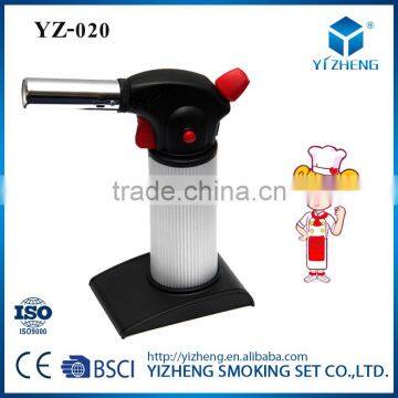 YZ-020 Factory Direct Dealing Metal Portable Kitchen Used Cooking Butane Gas Heating Culinary BBQ Blow Torch Lighter